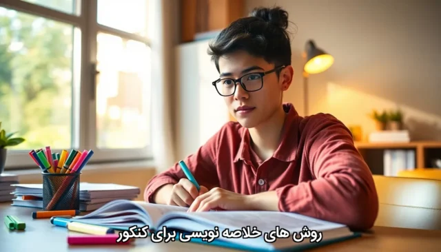 روش های خلاصه نویسی برای کنکور